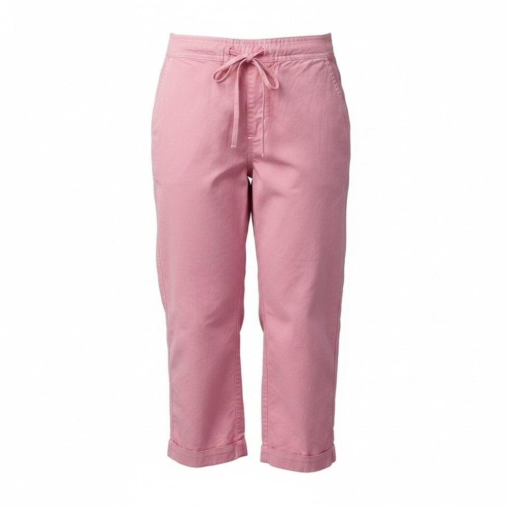 Abercrombie Y2K Women's Pants Sz Small Pink Wide Leg Cropped 32x23  NEW